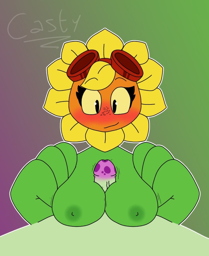 Plants against zombie Rule 34