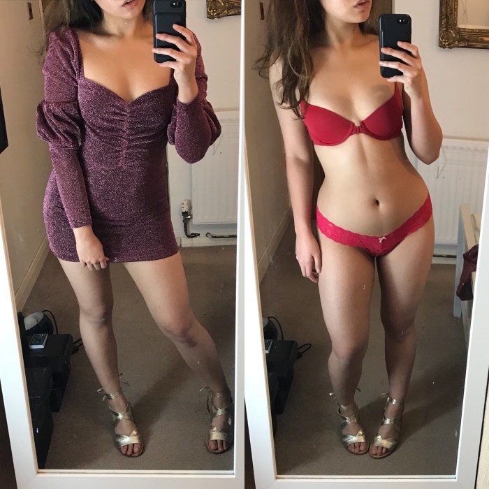 Selfies of women without clothes