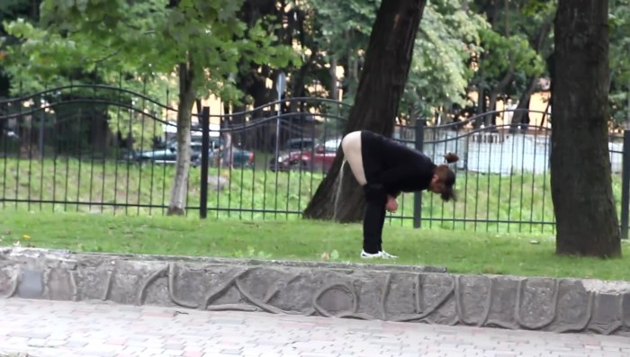 Female orgasm close -up