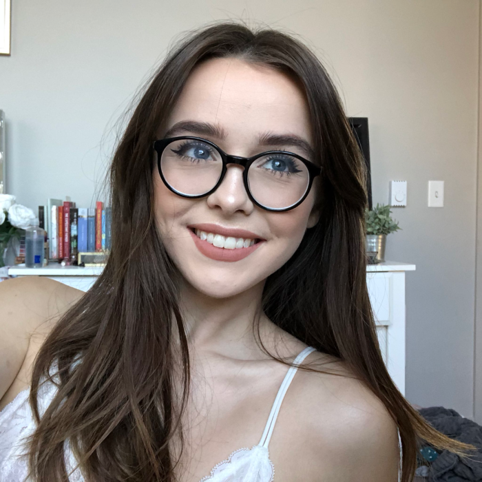 Girl in glasses