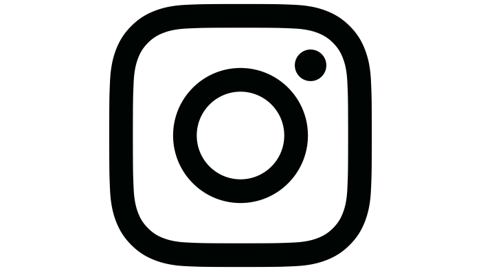 Instagram icon vector