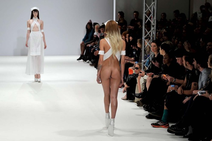 Hussein Chalaian Naked Fashion