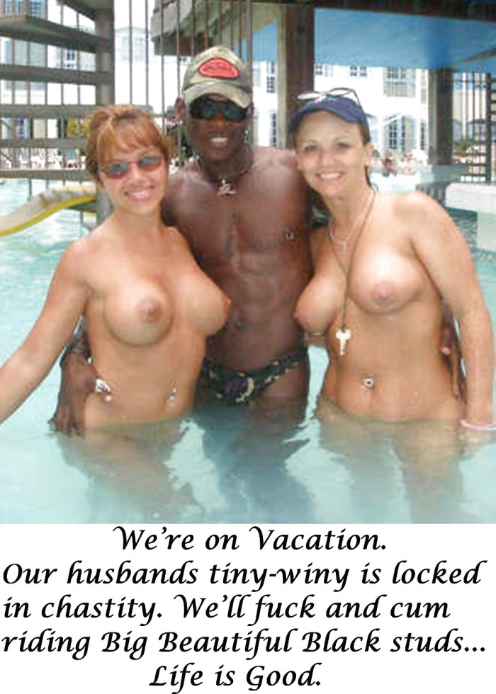 Naked women are resting in Jamaica