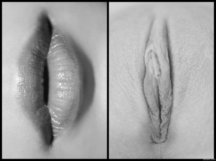 Different vagina are naked
