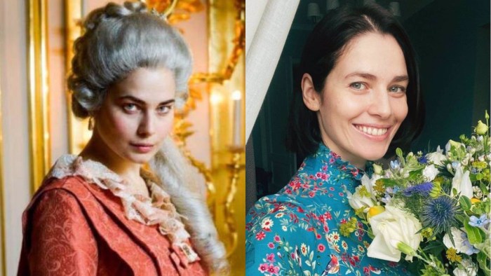 Julia Snigir in his youth and now