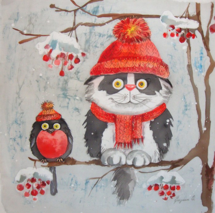 Bird frame on the feeder