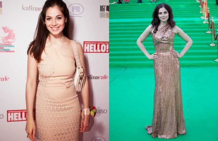 Julia Snigir is thin