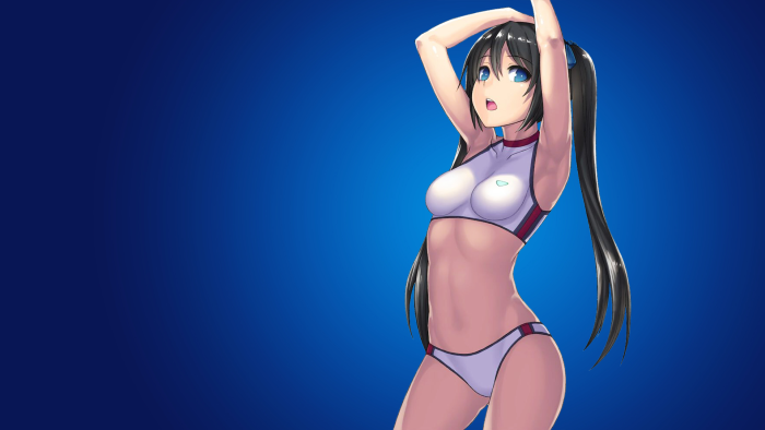 Wallpaper of the girl's anime