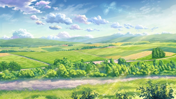 Anime landscape