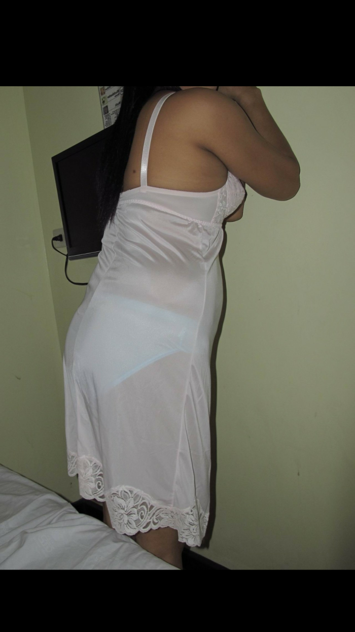 Sheer White Cotton Panties