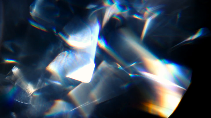 A little man lies and cries