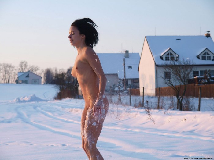 Nude Cold Chill Krista Kass naked