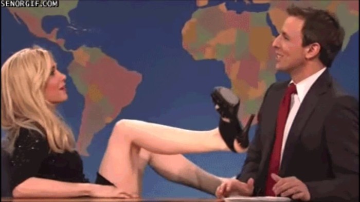 The girl hints GIF guy