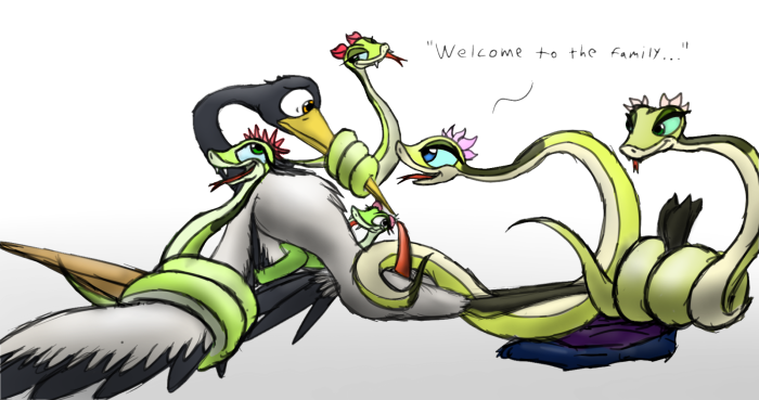 Master Tigress and Viper Hentai