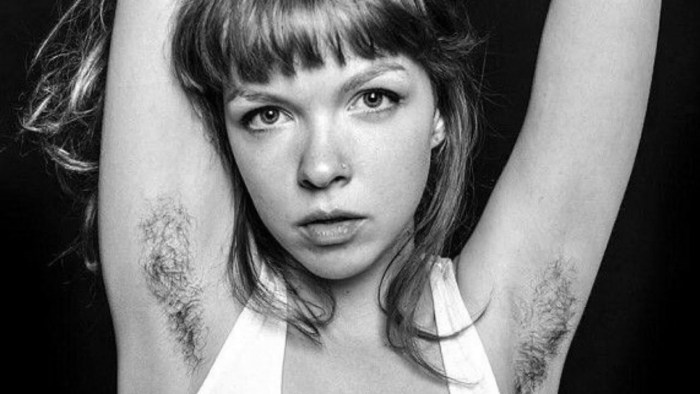 Girls with not shaved legs