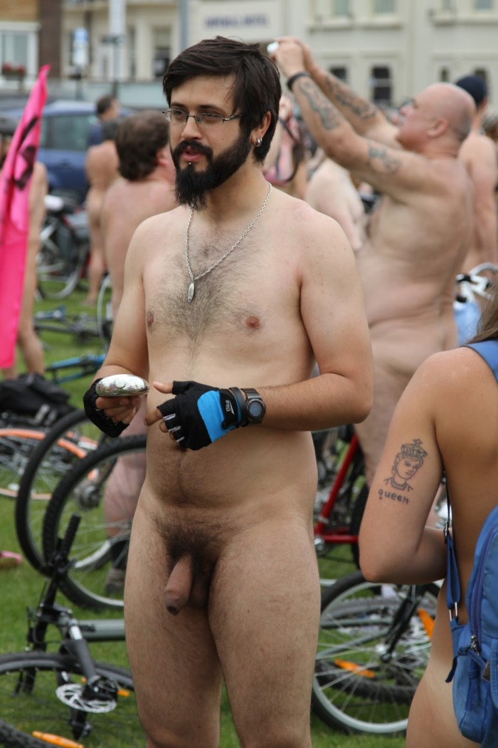 Naked chicks and men with members