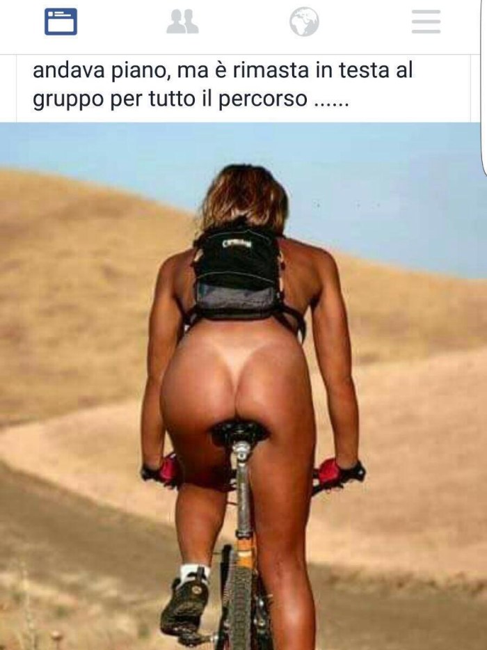 Upskirts unshaven bicycle