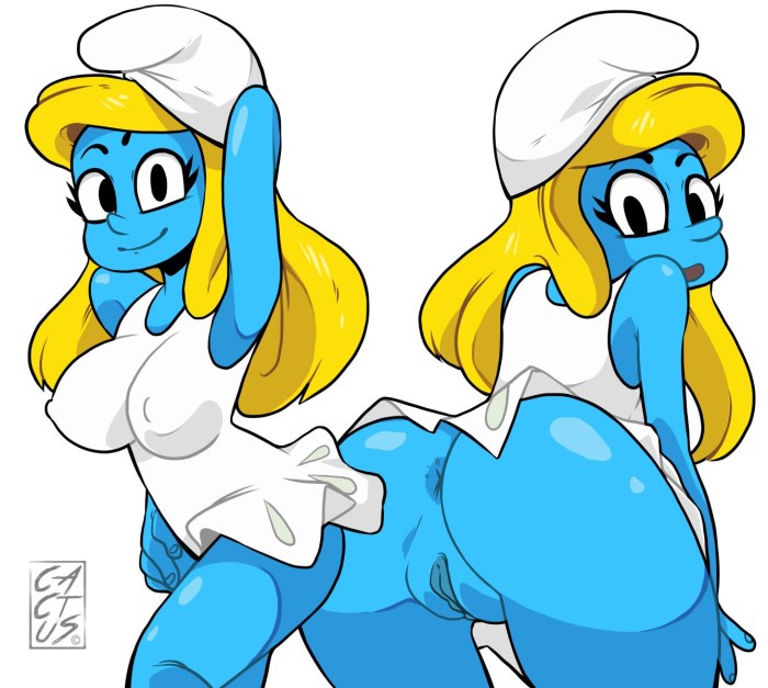 Lesbian Smurfetta Comic