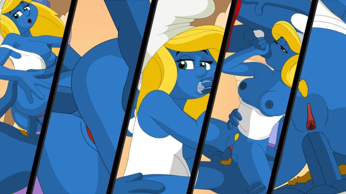 Hentai Smurfetta Futanari