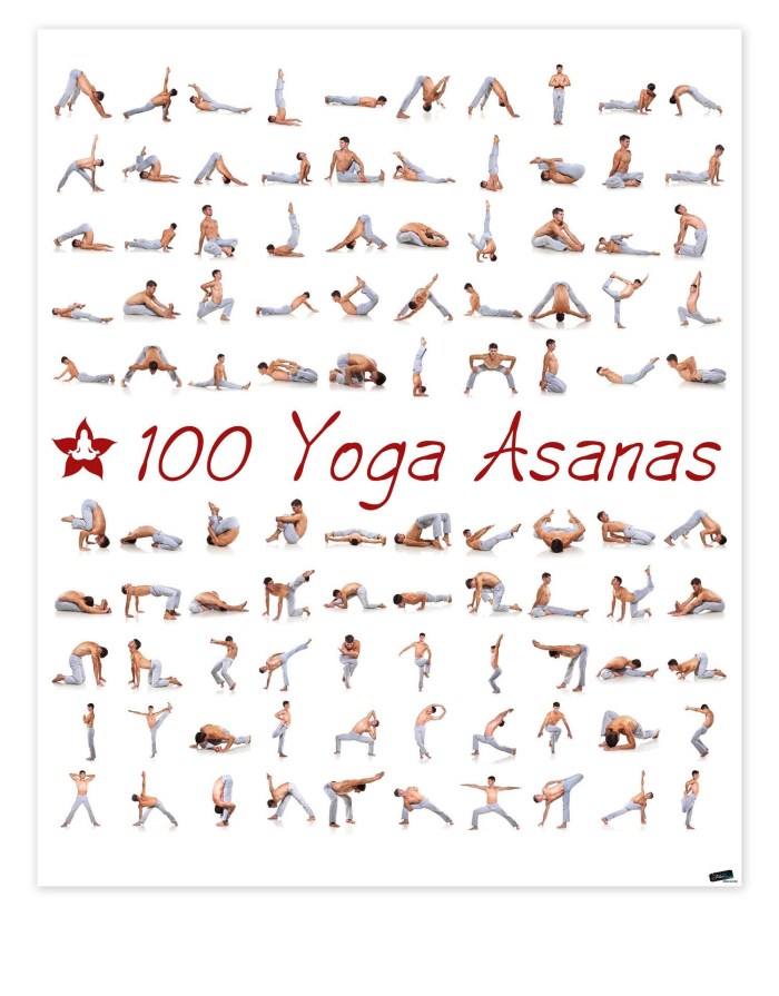 One hundred poses Kamasutra pictures