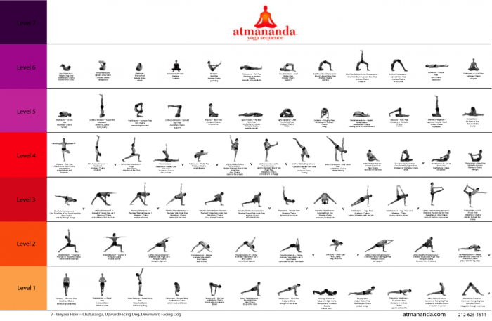 The sequence of asanas in Hatha yoga for beginners