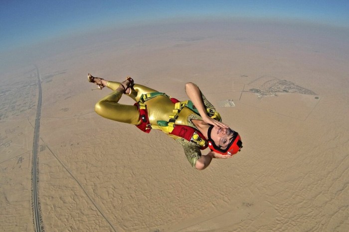 Robert Mancino parachutist