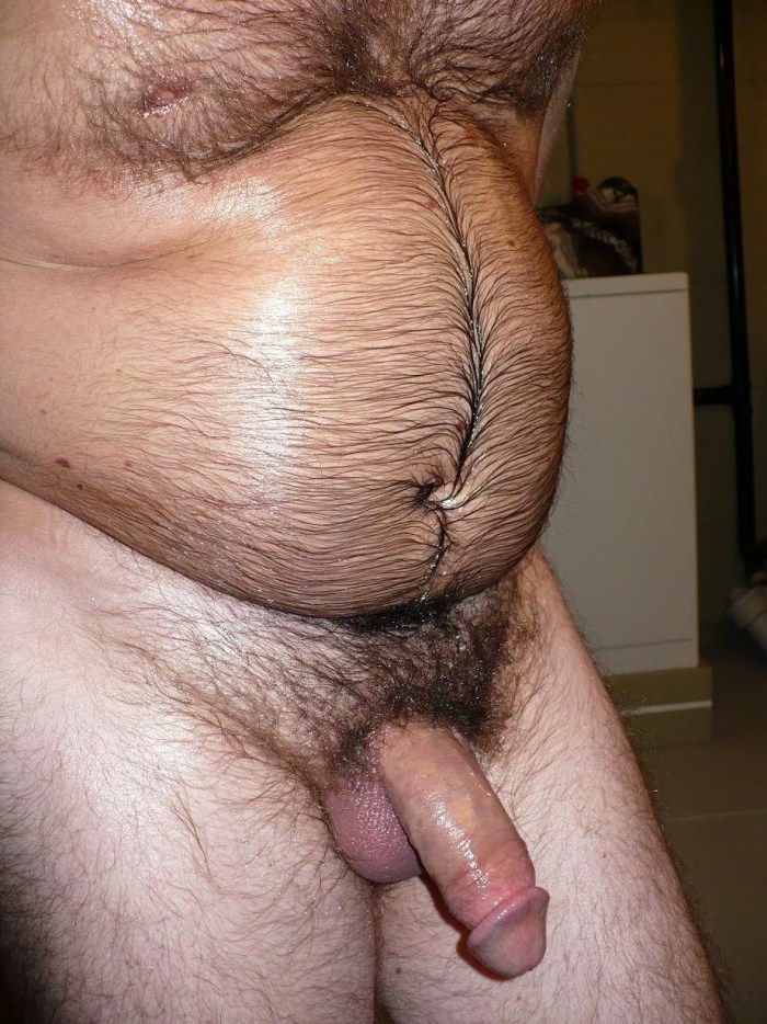 Huge fat hairy dick