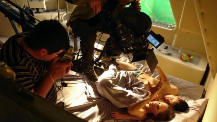 How they shoot bed scenes