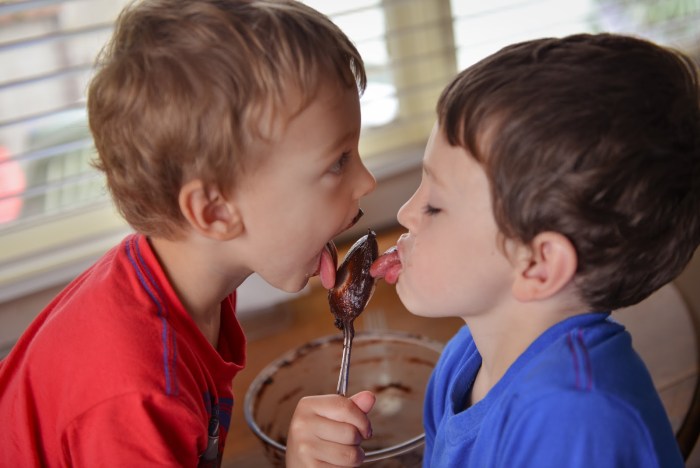 Beautiful boys with a torso