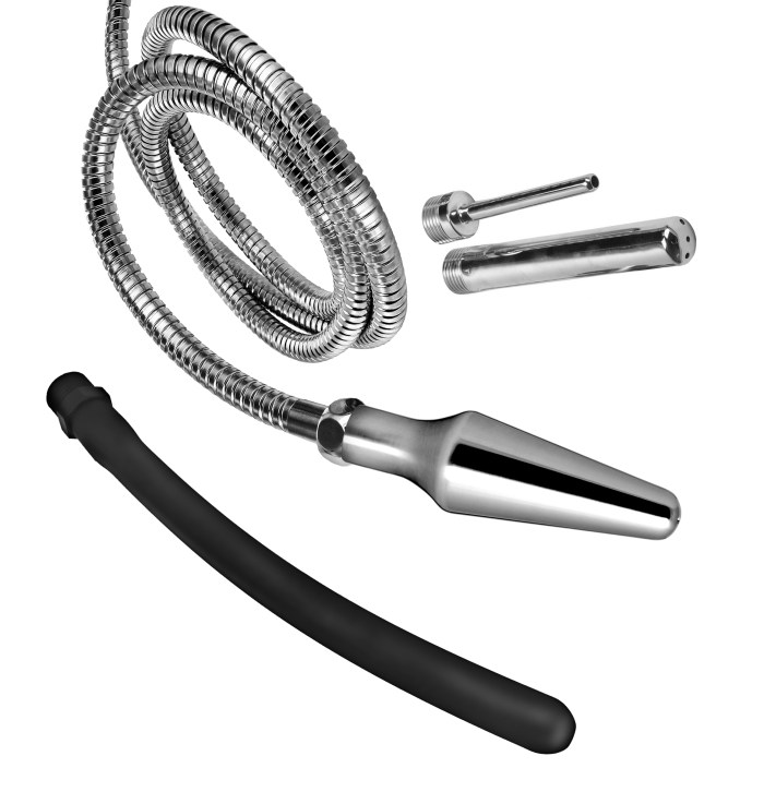 Nozzle for the anal shower Angled Enema Nozzle, 23 cm