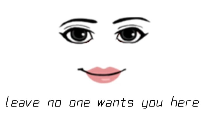 Face from Roblox female