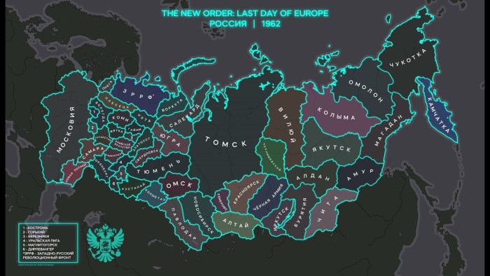 HOI4 TNO Map of Russia