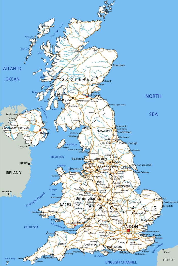 Wales is geographical map