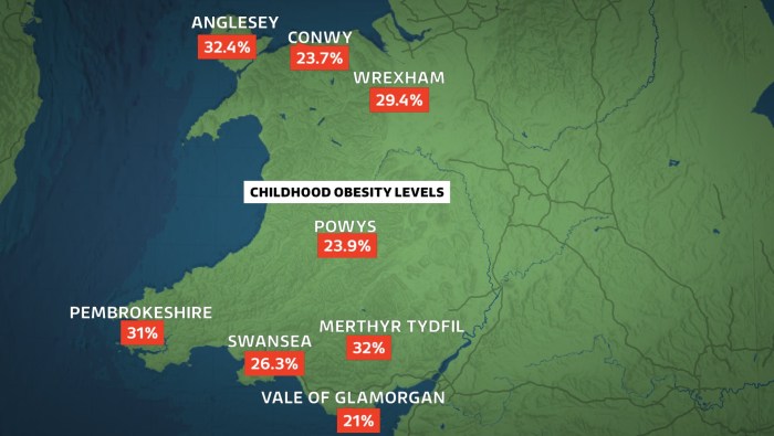 Wales territory on the map