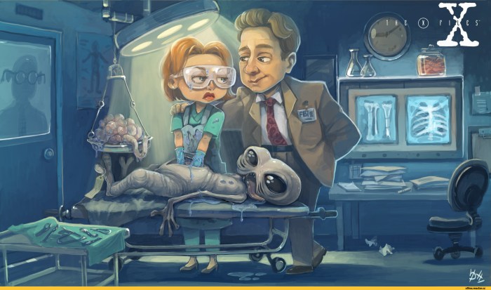 Mulder and Scully and Assetant