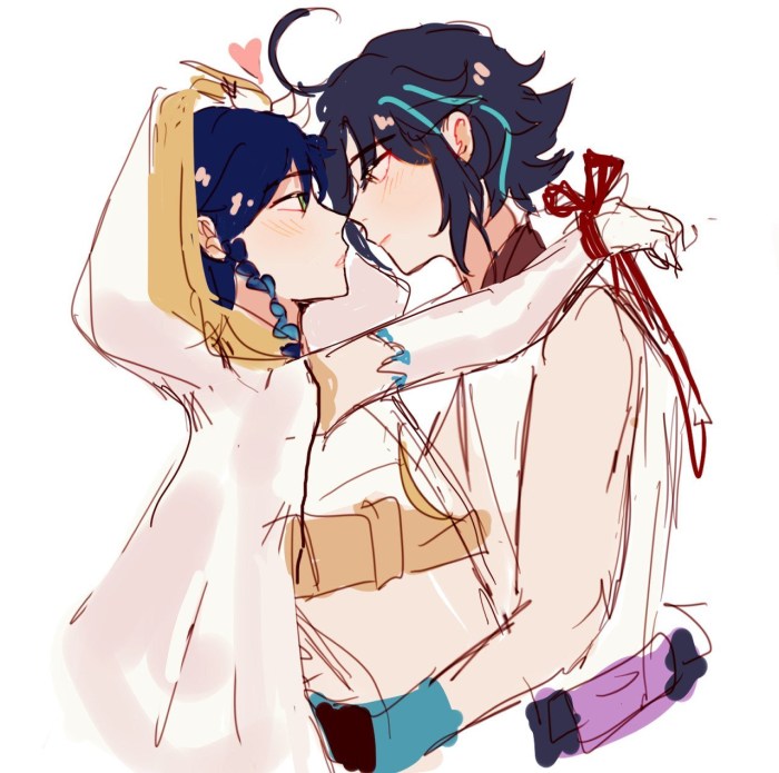 Xiao and Venta Genshin Arta