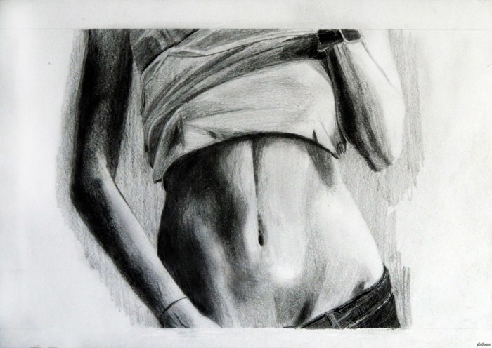 Female body drawing