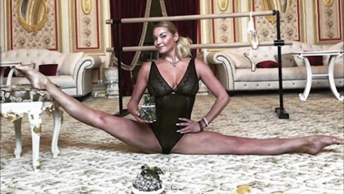 Volochkova without a swimsuit