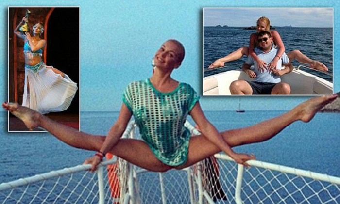 Volochkova in the Maldives 2020