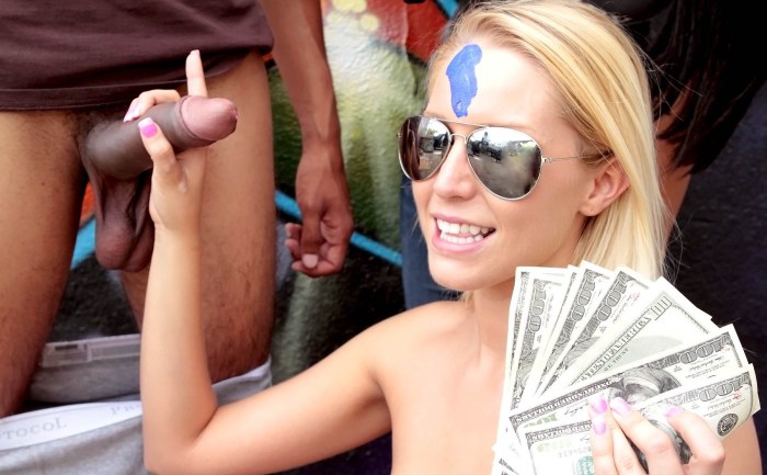 Anal in a public place