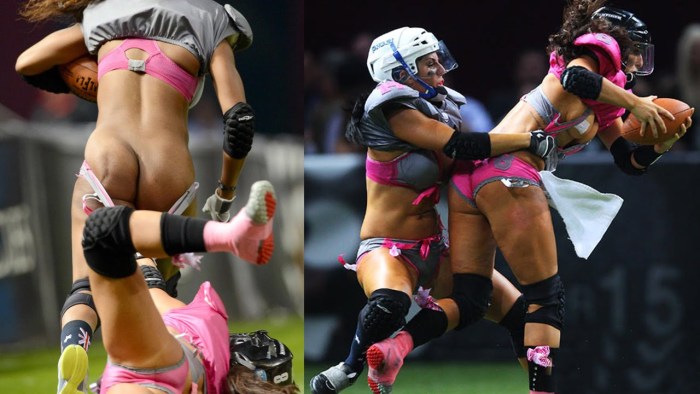 American women's football piquant