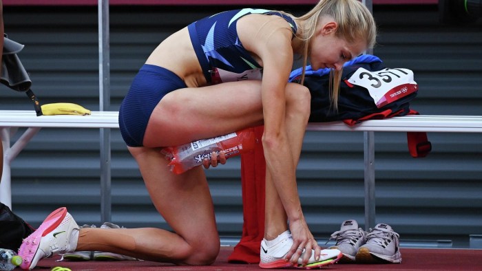 Klimina Daria in a swimsuit 2020