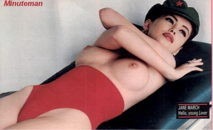 Jane march in erotic scenes