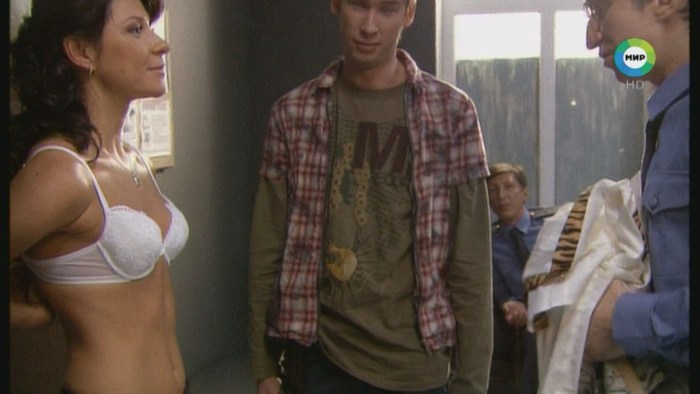 Vera Voronina Ekaterina Volkova in a bra