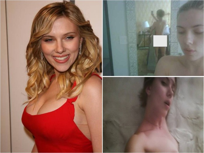 Celebrity drain of Scarlett Johansson