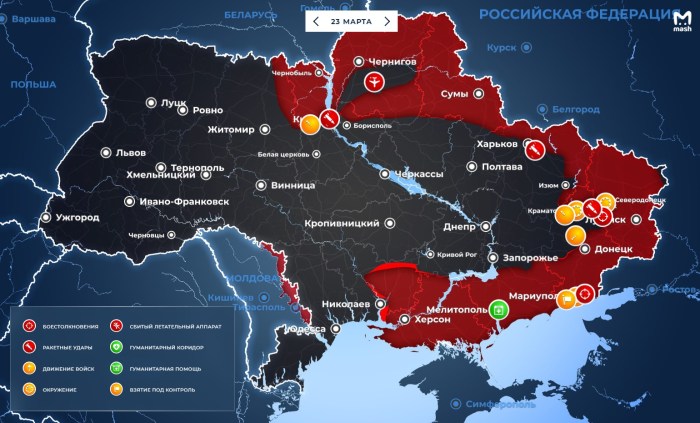 Map of Ukraine today 2022 military operations in Ukraine are now the last