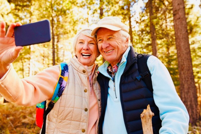 Older people travel