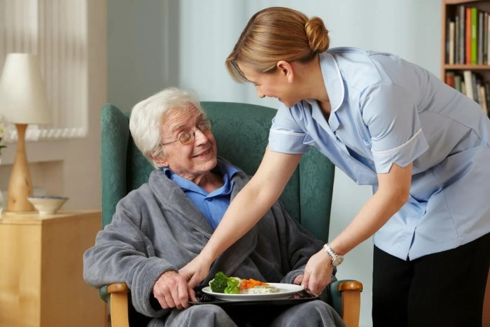Spring and elderly people