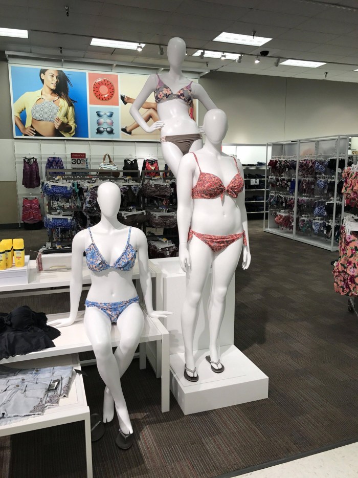 Funny clothing mannequins