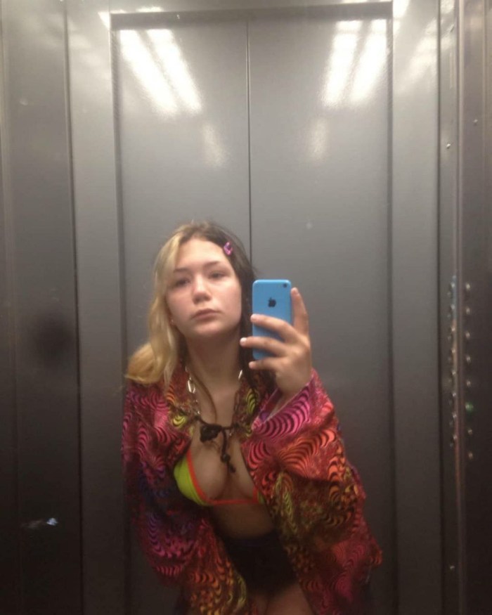 Side of Dylda in Lower Lingerie